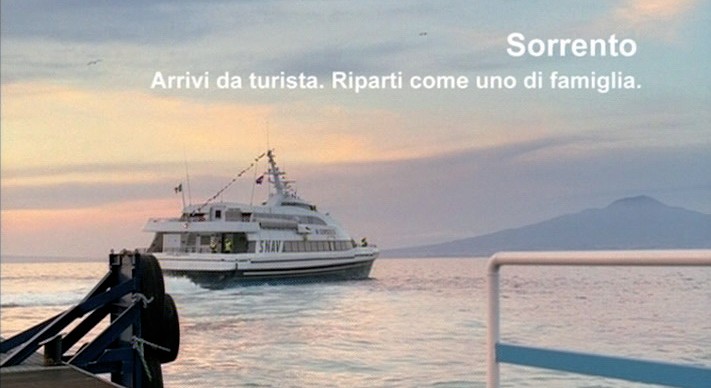 Spot  di Sorrento su rai e mediaset