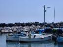 Barche da pesca alla marina Grande