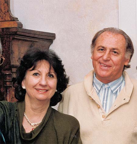 Giuliana Gargiulo e Renzo Arbore