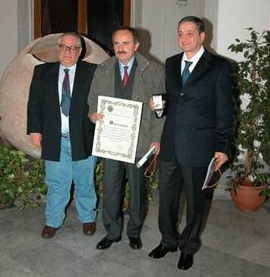 Antonino Fiorentino con Antonino Siniscalchi e Mariano Russo