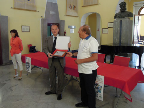 L’Association Europeenne des Cheminots in visita al Comune di Sorrento